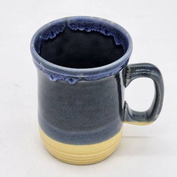 Vintage Drip Glaze Art Pottery Coffee Mug Tea Cup Made in England - Picture 1 of 6